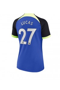 Fotbalové Dres Tottenham Hotspur Lucas Moura #27 Dámské Venkovní Oblečení 2022-23 Krátký Rukáv